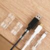 Wire Holder Routing Artifact Punch-free Self-adhesive Seamless Snap Clip
