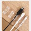 Wire Holder Routing Artifact Punch-free Self-adhesive Seamless Snap Clip - Image 3
